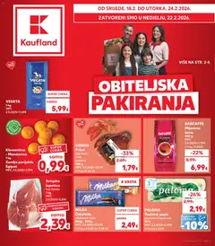 Pregled letka Katalog trgovine Kaufland vrijedi od 18.02.2026