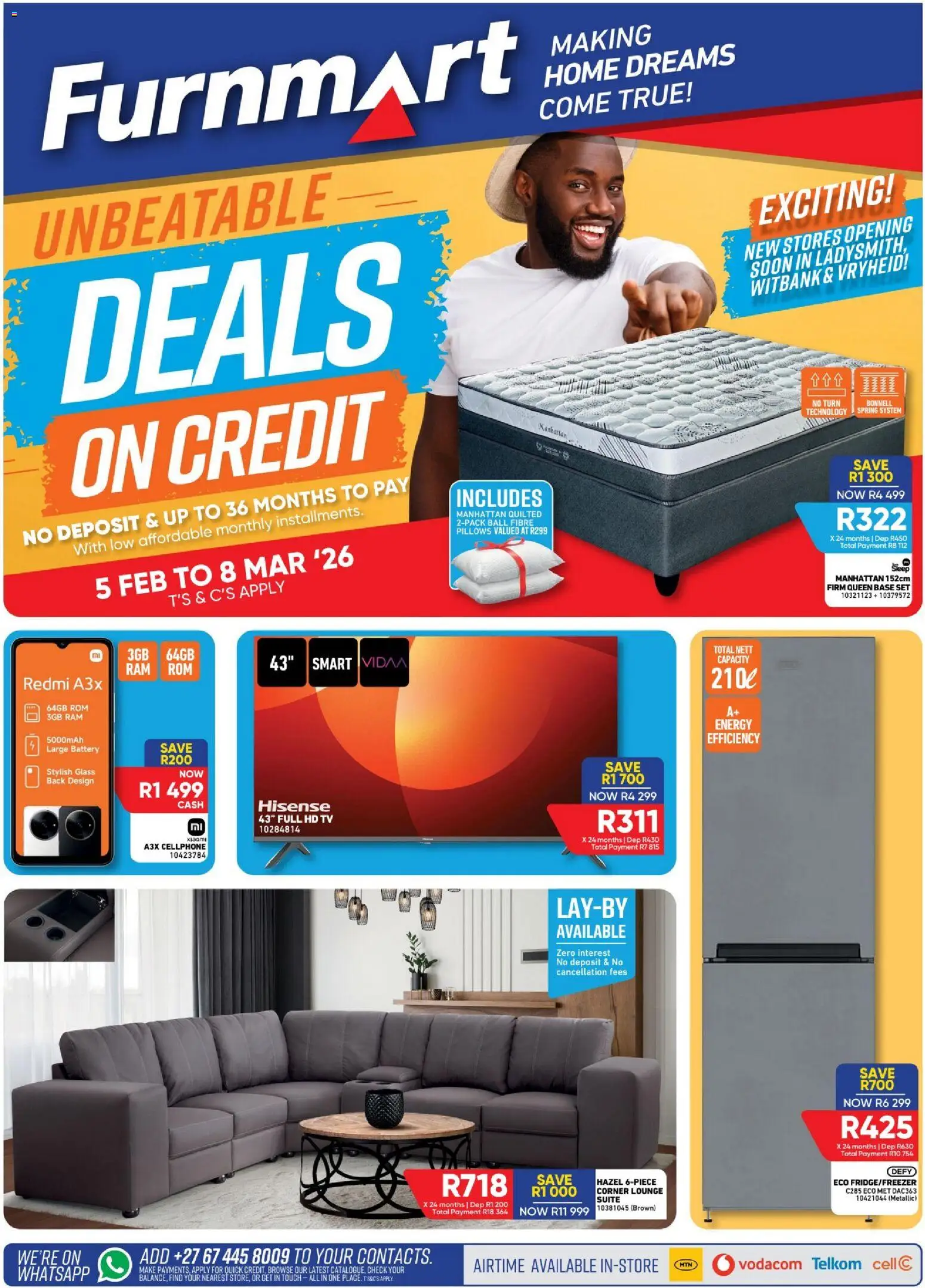 Preview of Furnmart flyer valid from 05/02/2026 - TV, Battery