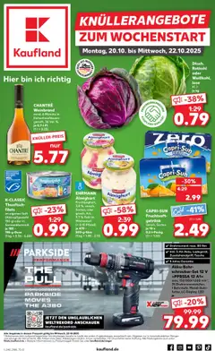 Vorschau von dem Prospekt des Geschäftes Kaufland, gültig ab dem 19.10.2025