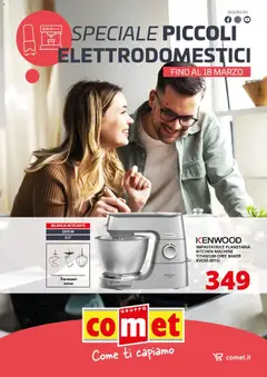 Anteprima dell'opuscolo Comet volantino Piccoli Elettrodomestici dal negozio Comet valido da 06/03/2026