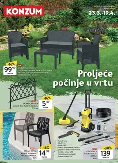Konzum HR - Konzum HR Katalog Vrt megtekintése, amely érvényes 2026.03.23.-től