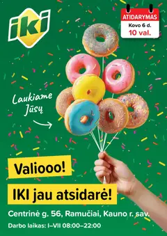 IKI parduotuvės leidinio IKI leidinys - Specialūs pasiūlymai IKI Ramučiai parduotuvės klientams galiojančio nuo 2026.03.06 peržiūra