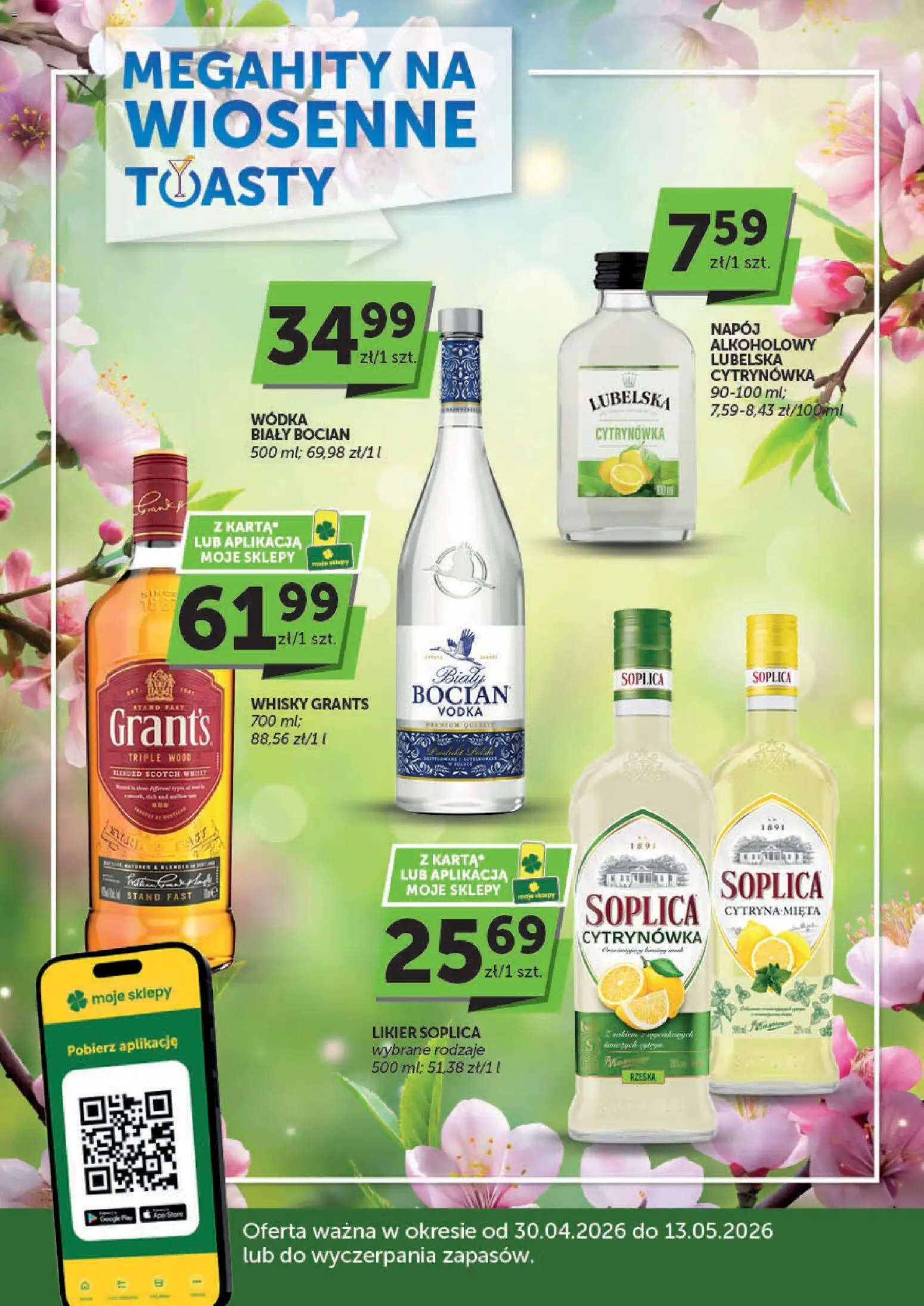 Pogląd gazetki "Groszek gazetka alkoholowa" ze sklepu Groszek ważnej od 30.04.2026