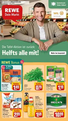 Vorschau von dem Prospekt des Geschäftes Rewe, gültig ab dem 22.02.2026