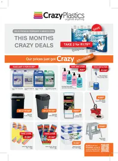 Preview of Crazy Plastics flyer valid from 25/02/2026