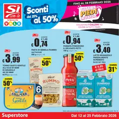 Anteprima dell'opuscolo Volantino Superstore dal negozio Sì con Te valido da 12/02/2026