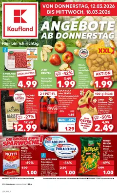 Vorschau von dem Prospekt des Geschäftes Kaufland, gültig ab dem 12.03.2026