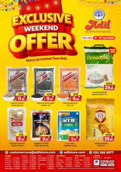 Preview of the catalogue Al-Adil catalogue of store Al-Adil valid from 11 Apr, 2026