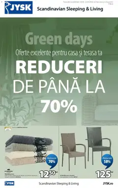 Previzualizarea de cataloage: JYSK Catalog JYSK până în data de 23.04.2026 valabil de la 15.04.2026