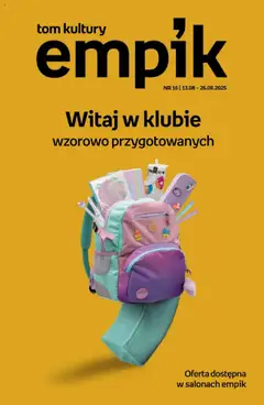 Pogląd gazetki "Promocje" ze sklepu Empik ważnej od 13.08.2025