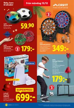 Förhandsgranska reklamblad Aktuella reklamblad Lidl från butik Lidl gäller från 15/12/2025 | Sida: 17
