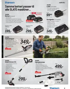 Eksempel på tilbudsavis Tilbudsavis fra butik Thansen gyldig fra 29/10/2025 | Side: 9