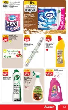 Auchan - Akciós újság Auchan megtekintése, amely érvényes 2025.11.27.-től | Oldal: 59