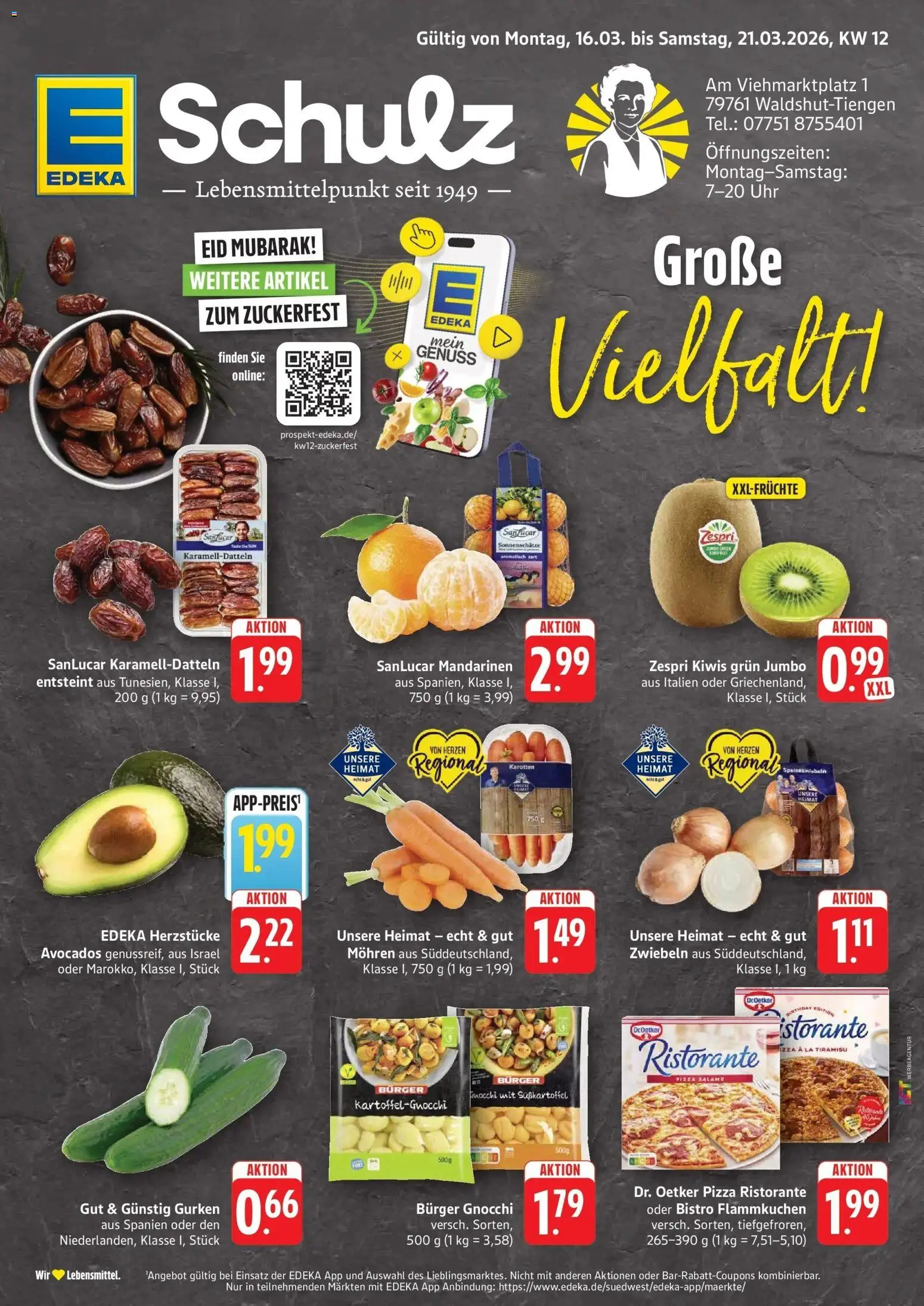 Vorschau von dem Prospekt des Geschäftes Edeka, gültig ab dem 16.03.2026