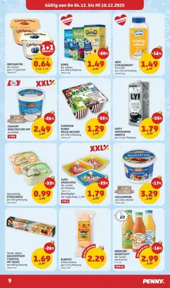 Vorschau der Angebote: Penny Markt Prospekt aktuell gültig ab 04.12.2025 | Seite: 9