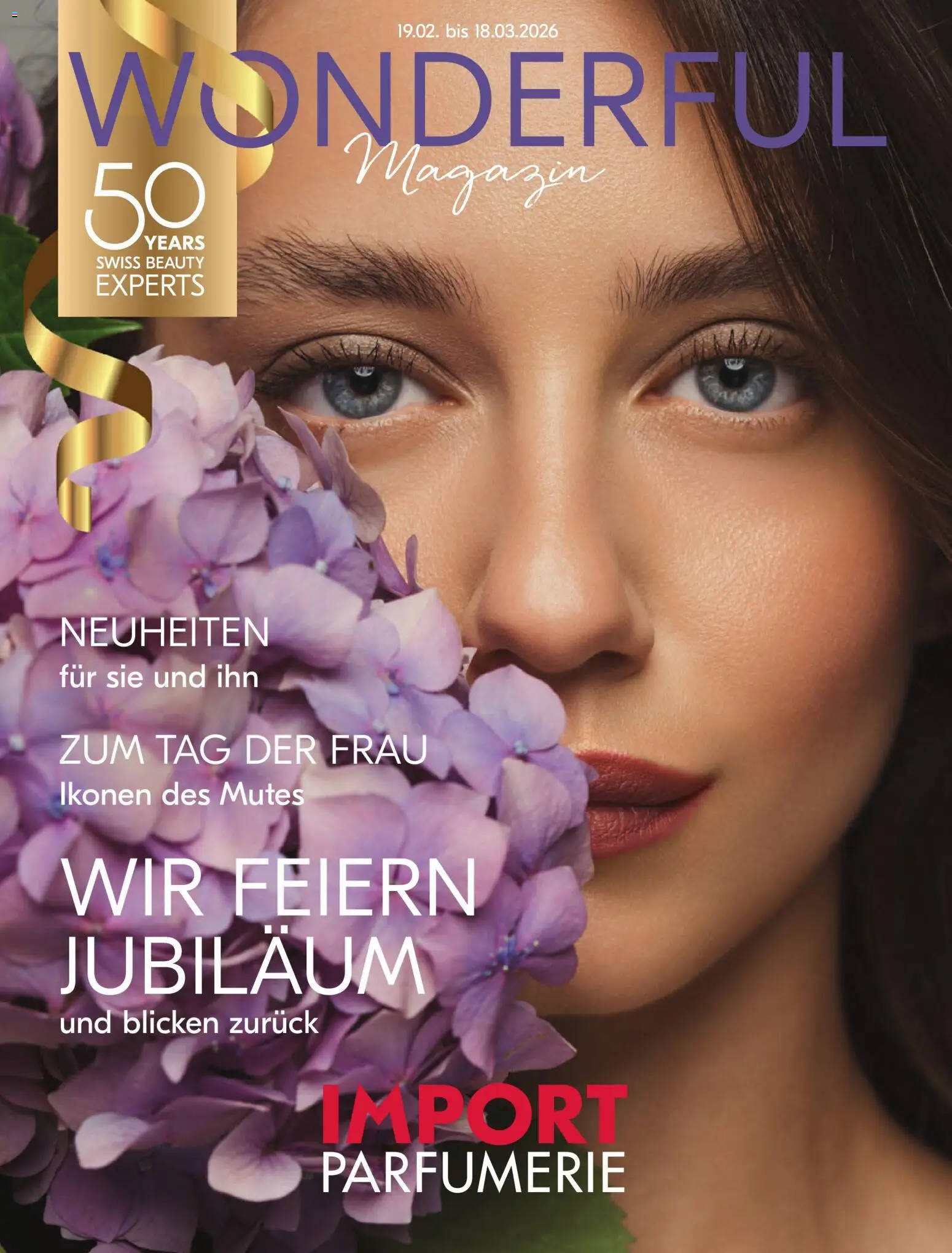 Vorschau des Merkblatts Aktionen vom Shop Import Parfumerie gültig von 19.02.2026 bis 18.03.2026 - Magazin