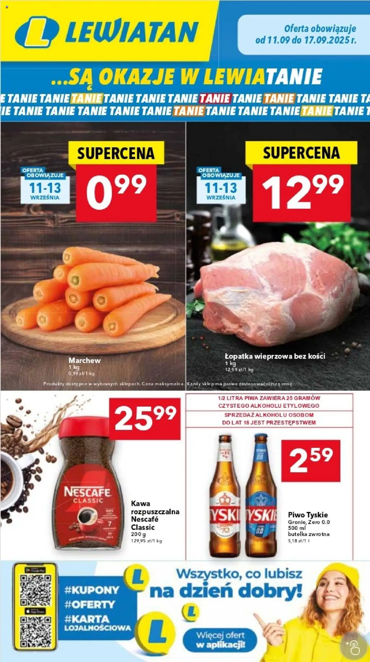 Lewiatan gazetka od 11.09.2025 - Promocje "Katowice" - Numer strony 1