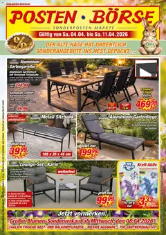 Vorschau von dem Prospekt des Geschäftes Posten Börse, gültig ab dem 04.04.2026