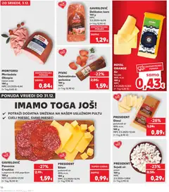 Pregled letka Katalog trgovine Kaufland vrijedi od 03.12.2025 | Stranica: 16