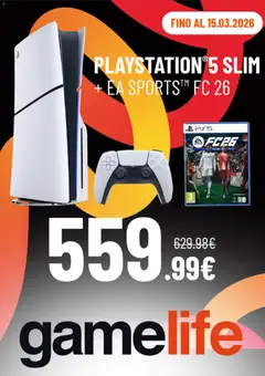 Anteprima dell'opuscolo Gamelife volantino dal negozio Gamelife valido da 06/03/2026