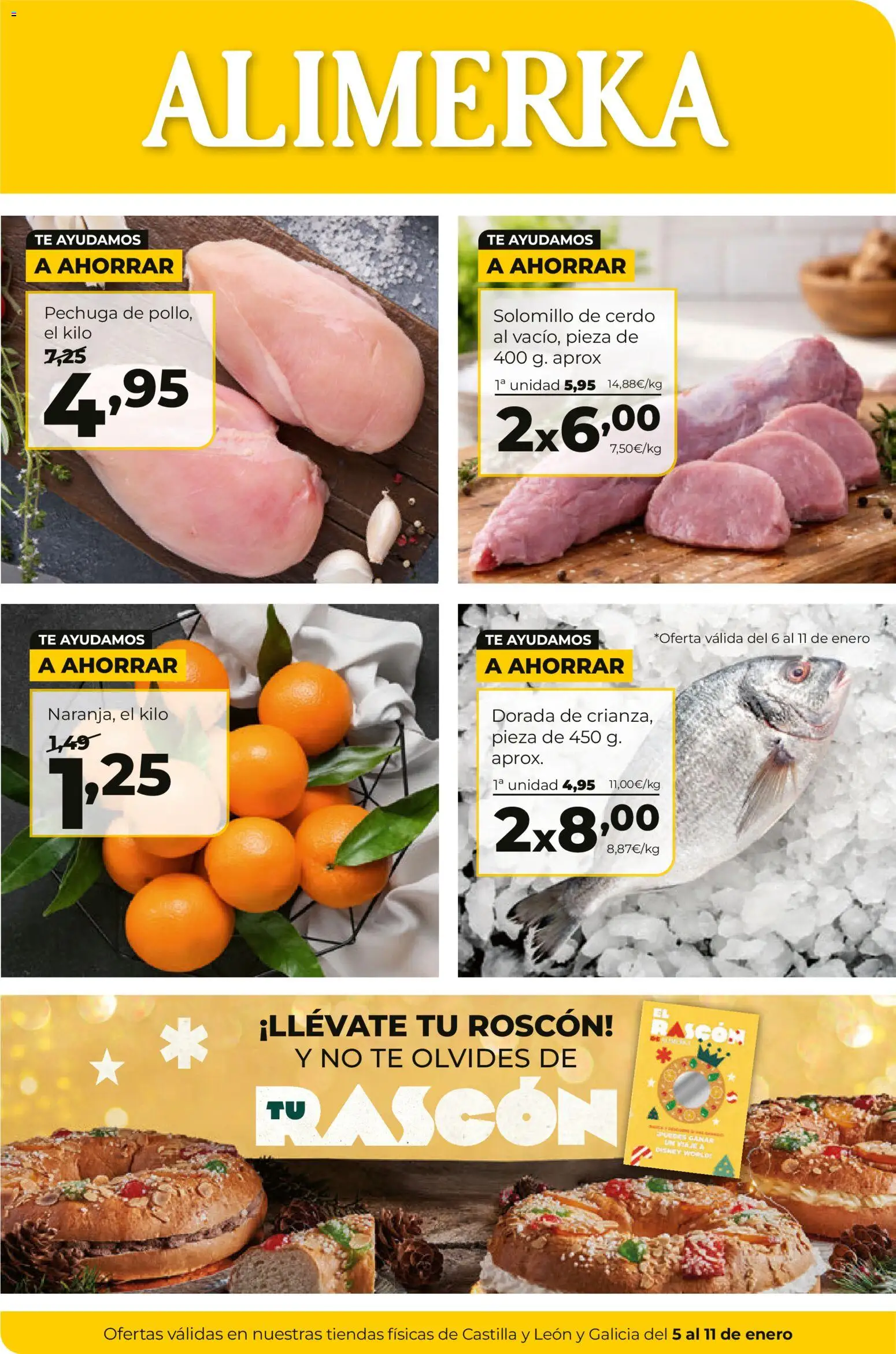 Vista previa del folleto de la tienda Alimerka válido desde el 05/01/2026 
