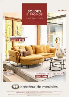 Prévisualisation de Soldes du magasin H&H formulaire valide 07/01/2026