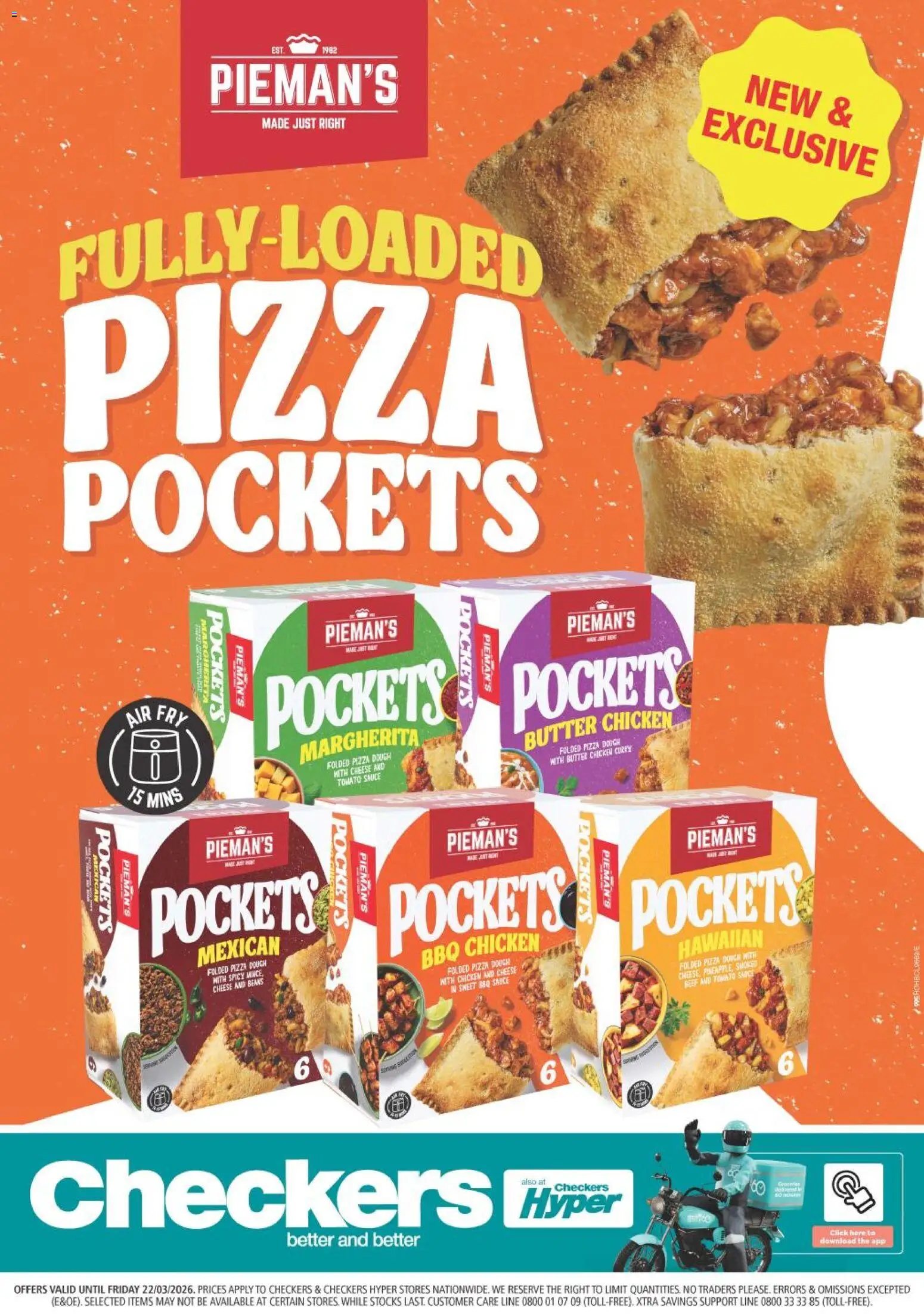 Preview of Checkers flyer valid from 22/03/2026