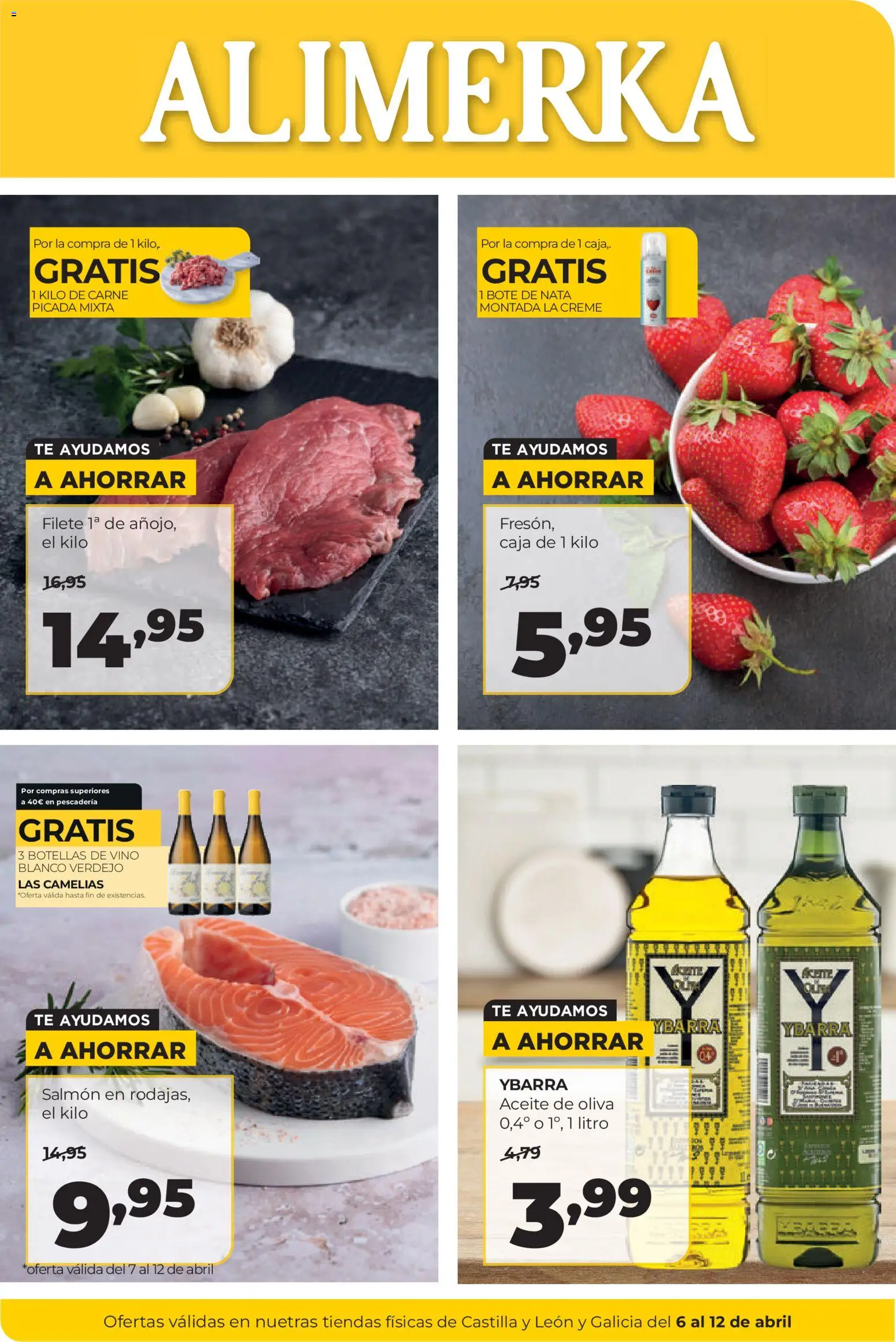 Vista previa del folleto de la tienda Alimerka válido desde el 06/04/2026 