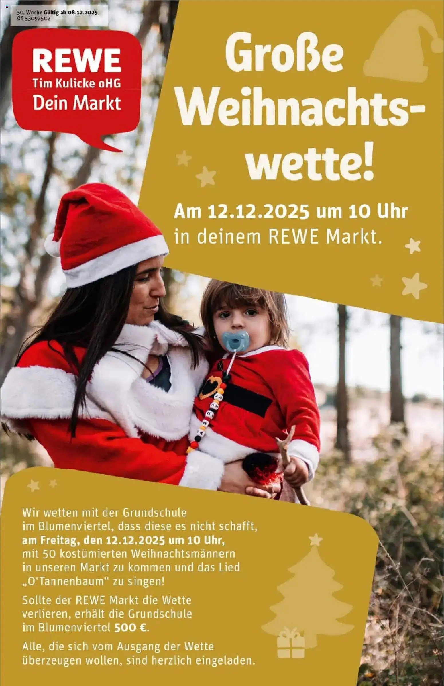 Vorschau von dem Prospekt des Geschäftes Rewe, gültig ab dem 07.12.2025