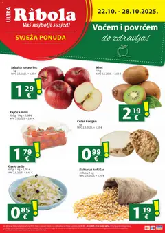Pregled letka Svježa Ponuda trgovine Ultra Gros vrijedi od 22.10.2025