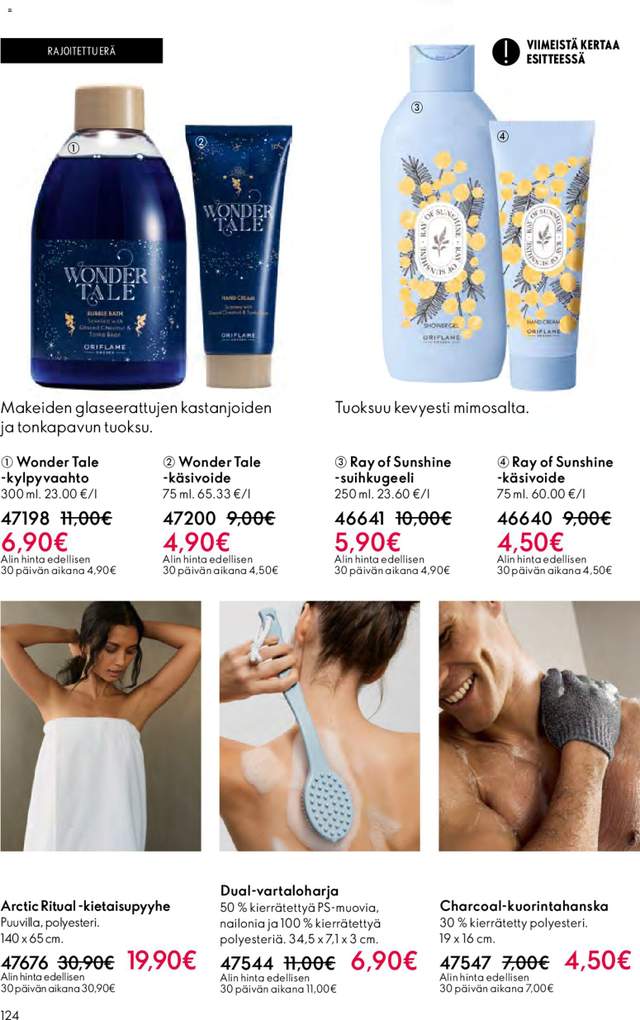 Uusi Oriflame kuvasto alkaen 22/04