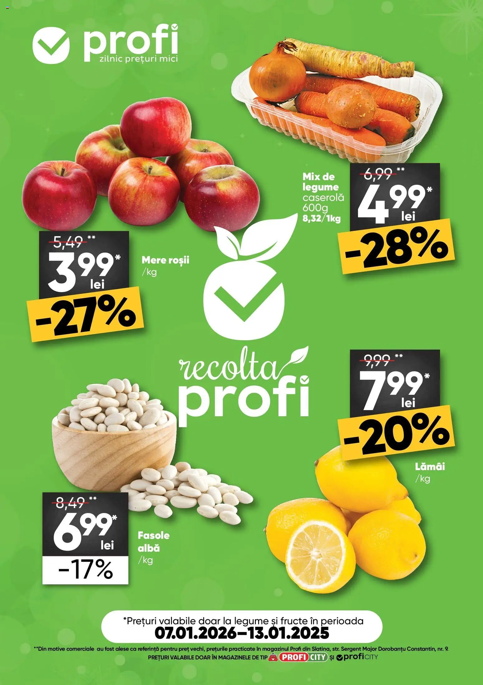 Previzualizarea de cataloage: Profi Revista Fresh City valabil de la 07.01.2026