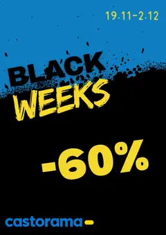 Pogląd gazetki "Black Friday" ze sklepu Castorama ważnej od 19.11.2025