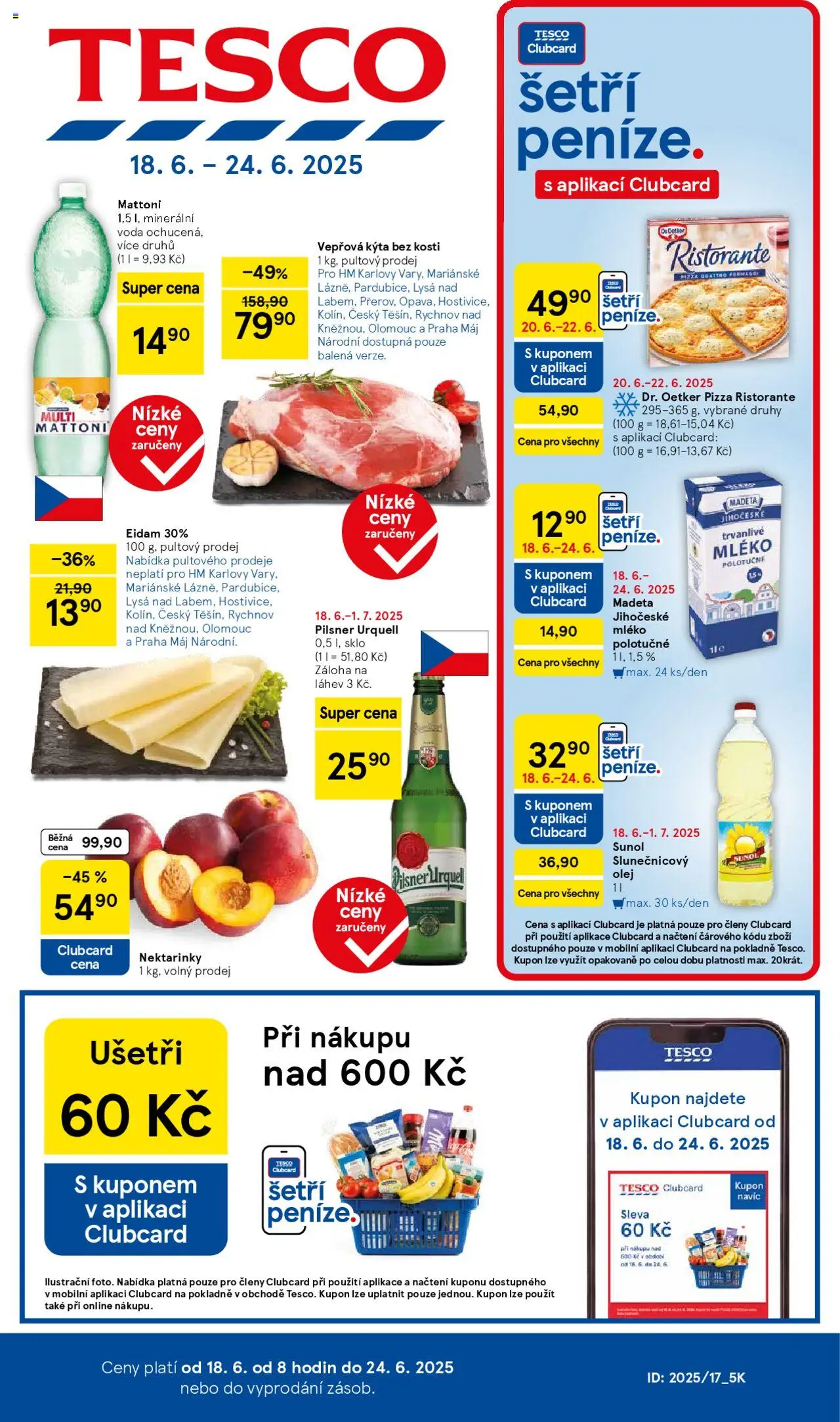  TESCO leták od 18.06.2025 - Akční "Hypermarket" leták