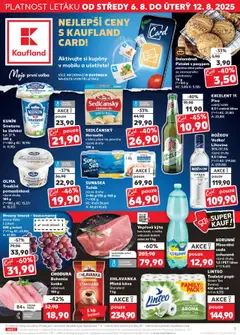 Náhled nabídky: Kaufland Leták - Kolín platný od 06.08.2025