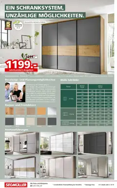 Vorschau von dem Prospekt des Geschäftes Segmüller, gültig ab dem 01.11.2025 | Seite: 30