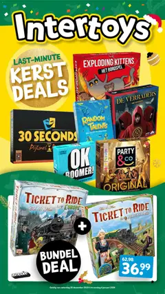 Voorbeeld van Folder van winkel Intertoys geldig vanaf 20-12-2025