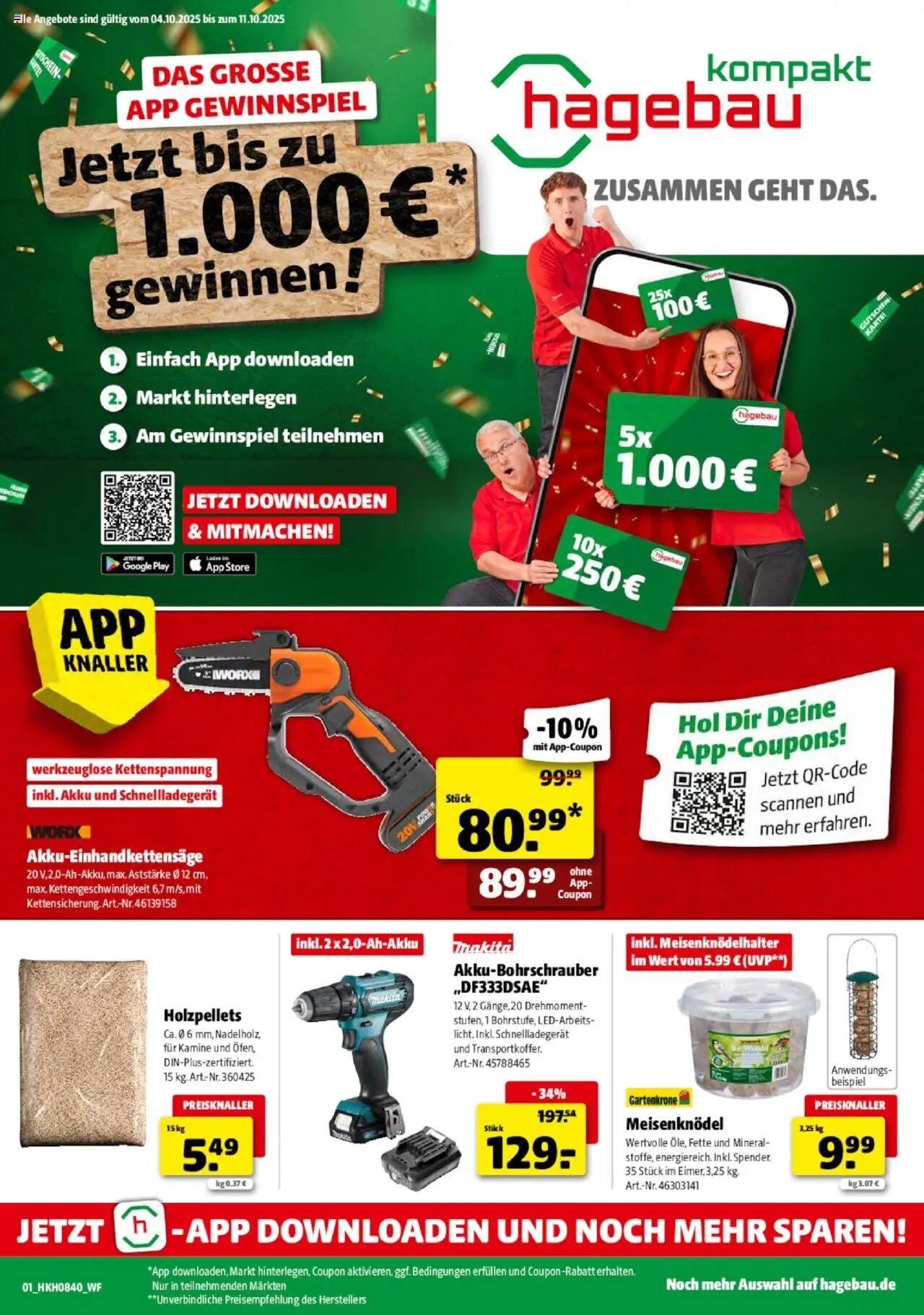 Hagebau Prospekt (vom 04.10.2025 - 11.10.2025)