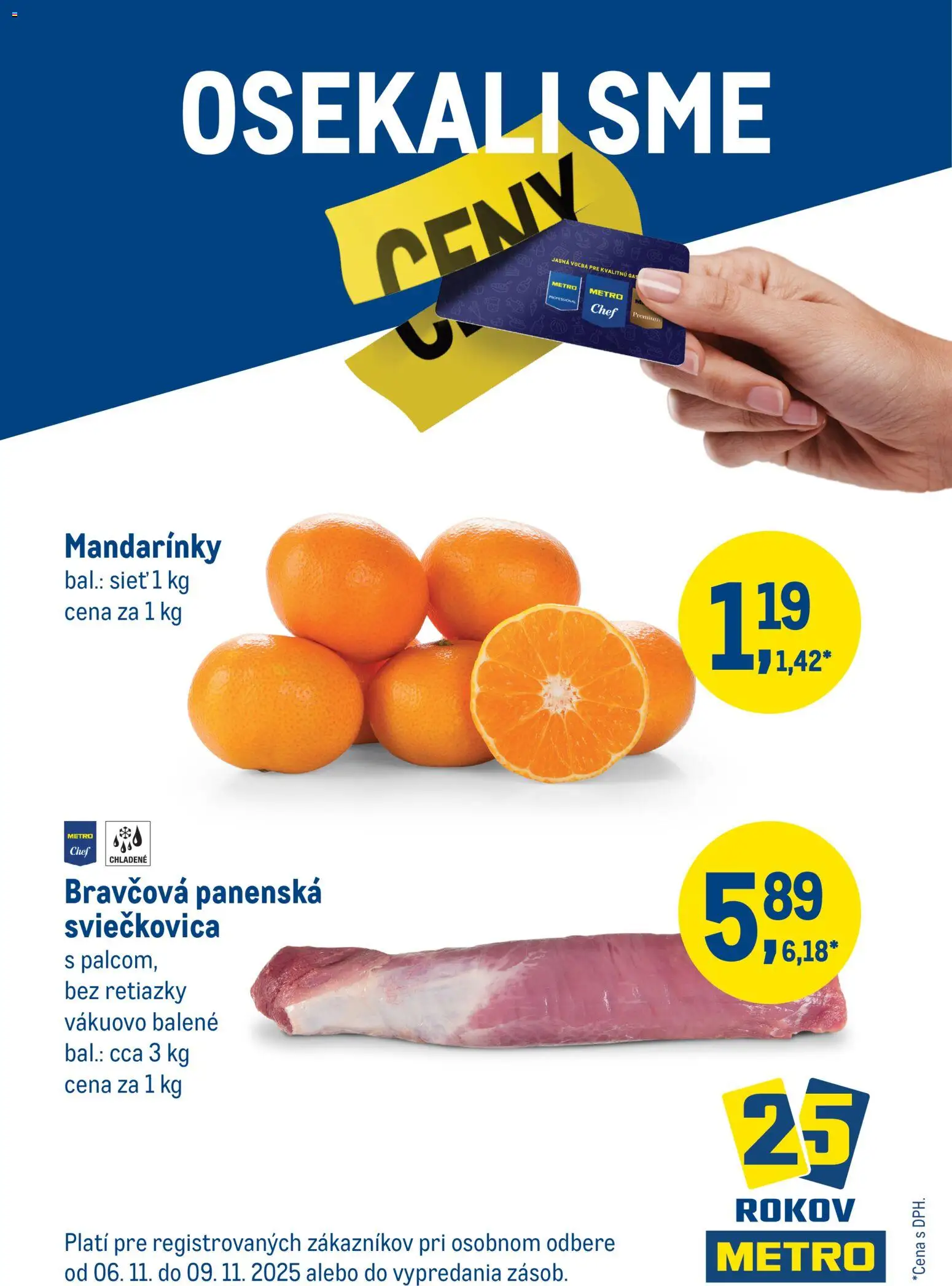 Náhľad Metro letáku platného od 06.11.2025