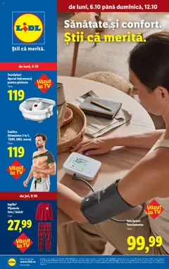 Previzualizarea de cataloage: Lidl Catalog - Non Food valabil de la 06.10.2025