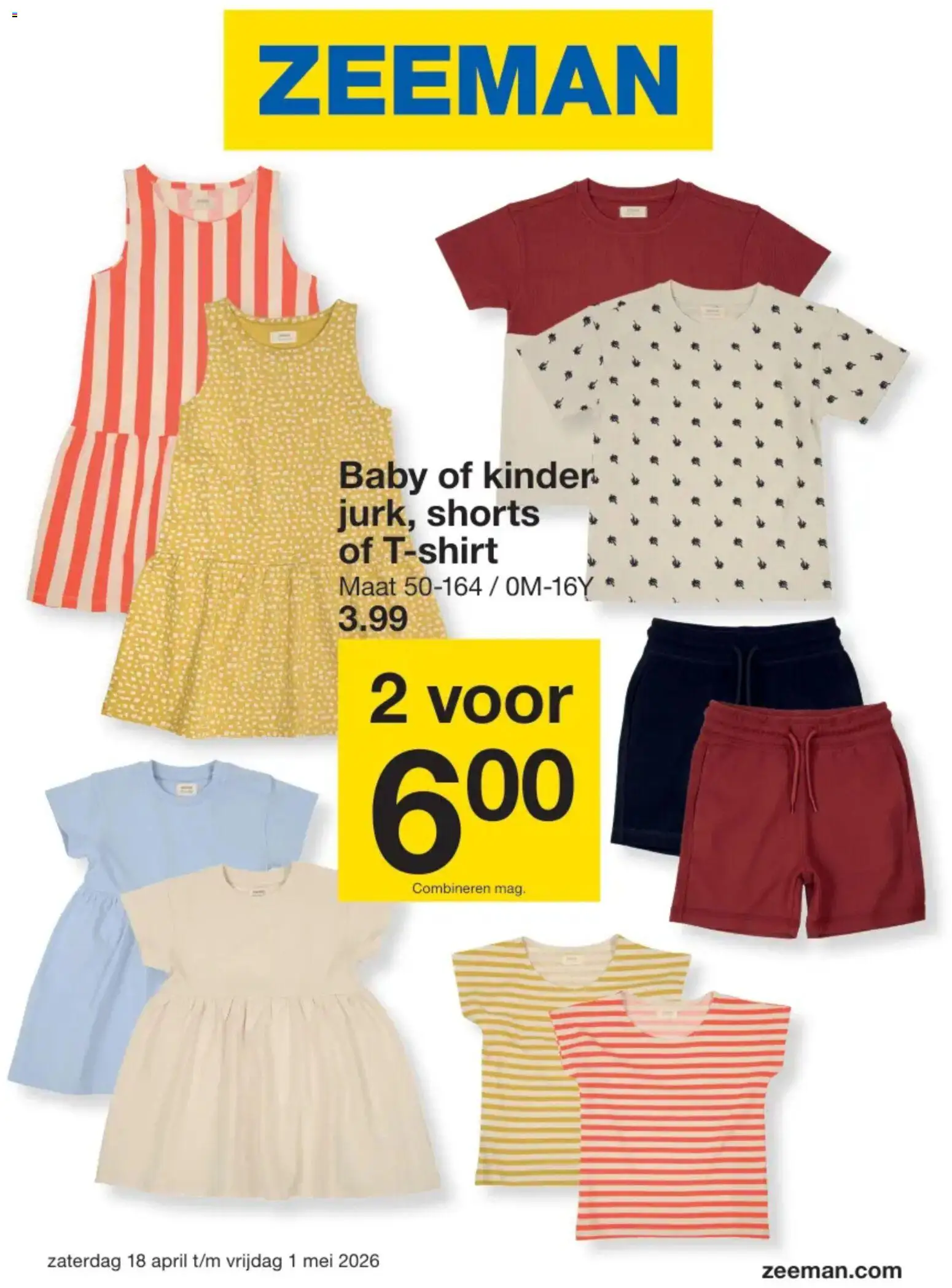 Voorbeeld van Zeeman Folder van winkel Zeeman geldig vanaf 18/04/2026
