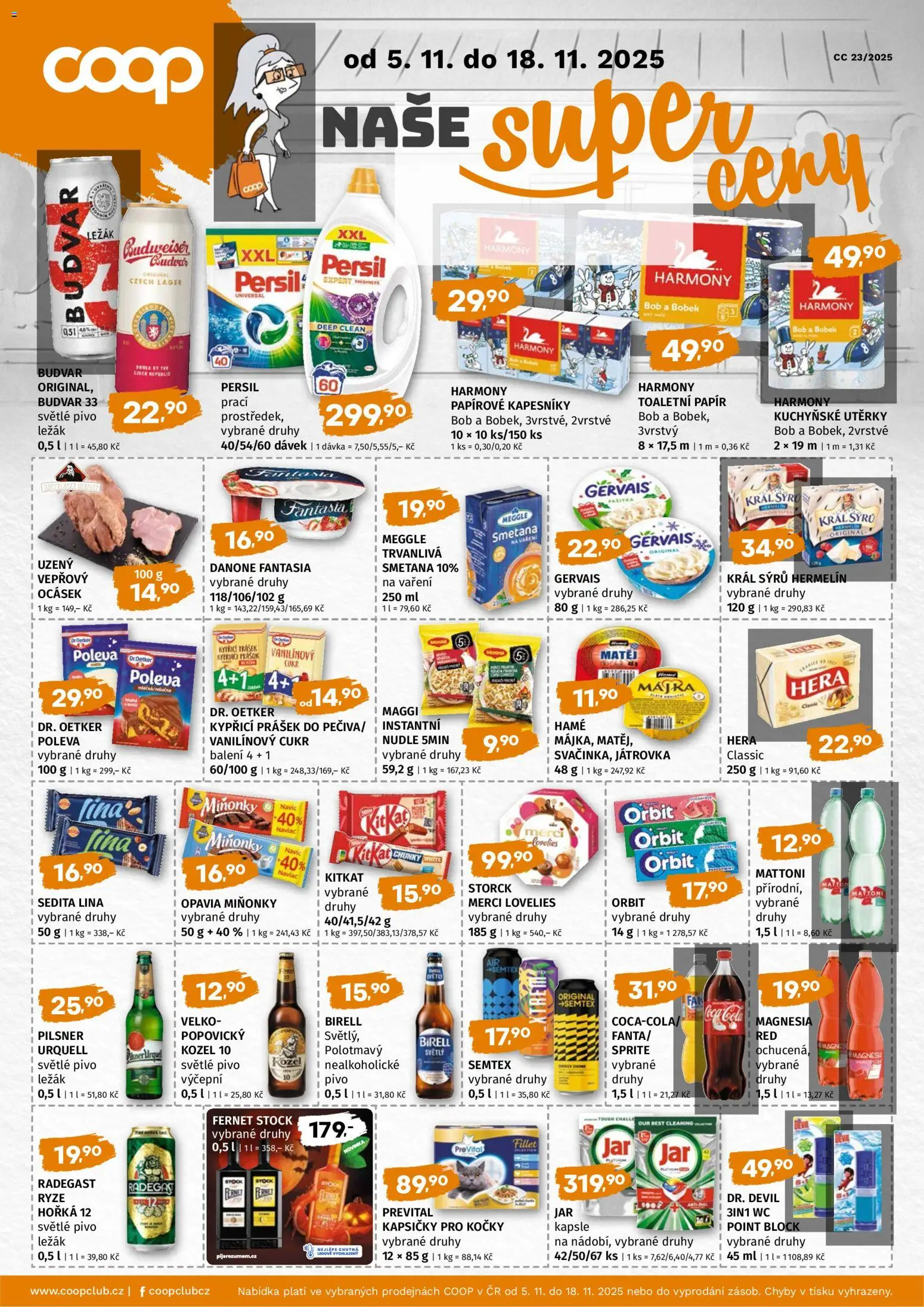 Náhled nabídky: Terno COOP naše super ceny platný od 05.11.2025