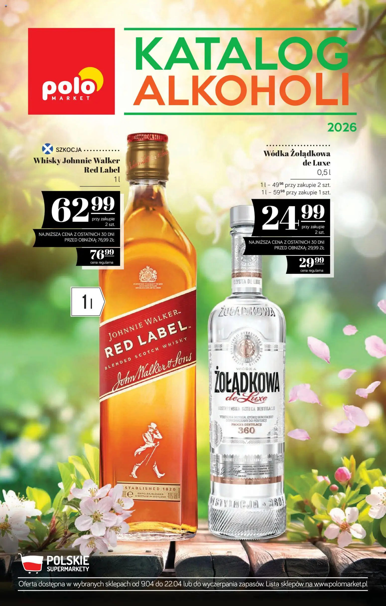 Pogląd gazetki "POLOmarket katalog - Alkoholi" ze sklepu POLOmarket ważnej od 09.04.2026