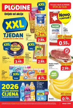 Pregled letka Katalog trgovine Plodine vrijedi od 07.01.2026