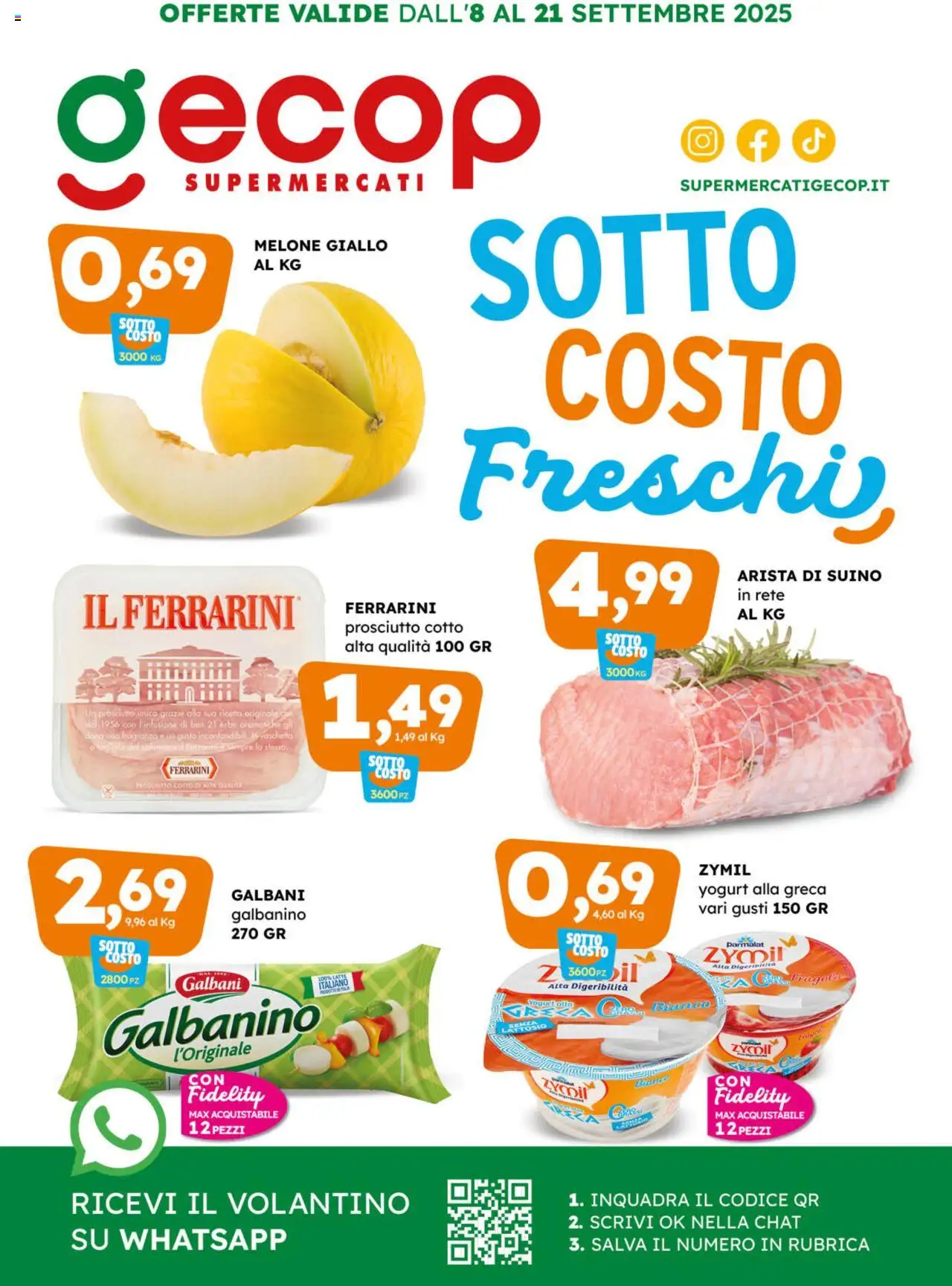 Volantino GECOP valido da 08/09/2025 numero di pagina 1