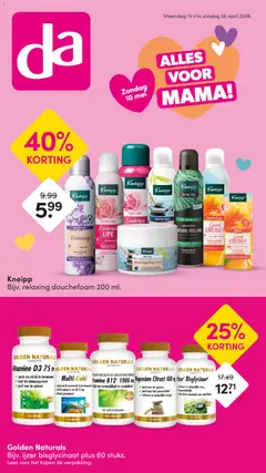 Voorbeeld van Da folder van winkel Da geldig vanaf 13-04-2026