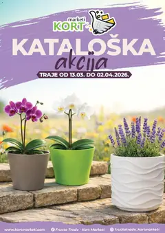 Pregled letka Kort Marketi katalog trgovine Kort Marketi vrijedi od 13.03.2026