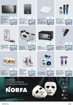 NORFA parduotuvės leidinio Leidinys - Super praktiškos kainos galiojančio nuo 2025.11.27 peržiūra | puslapis: 25