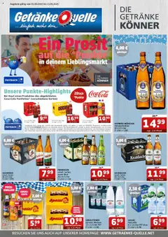 Vorschau von dem Prospekt des Geschäftes Getränke Quelle, gültig ab dem 01.09.2025