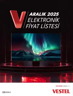 Vestel Tüketici Elektroniği 01.12.2025 - Broşürünün önizlemesi